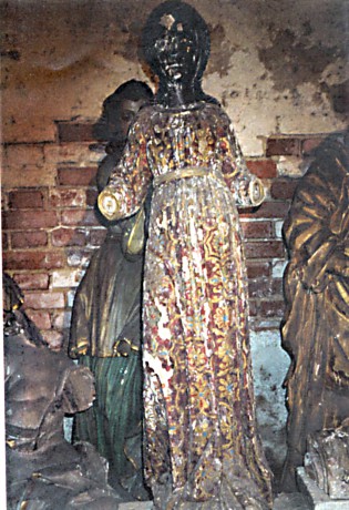 Sochy z klášterního kostela f